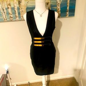 2B Bebe black stretchy dress